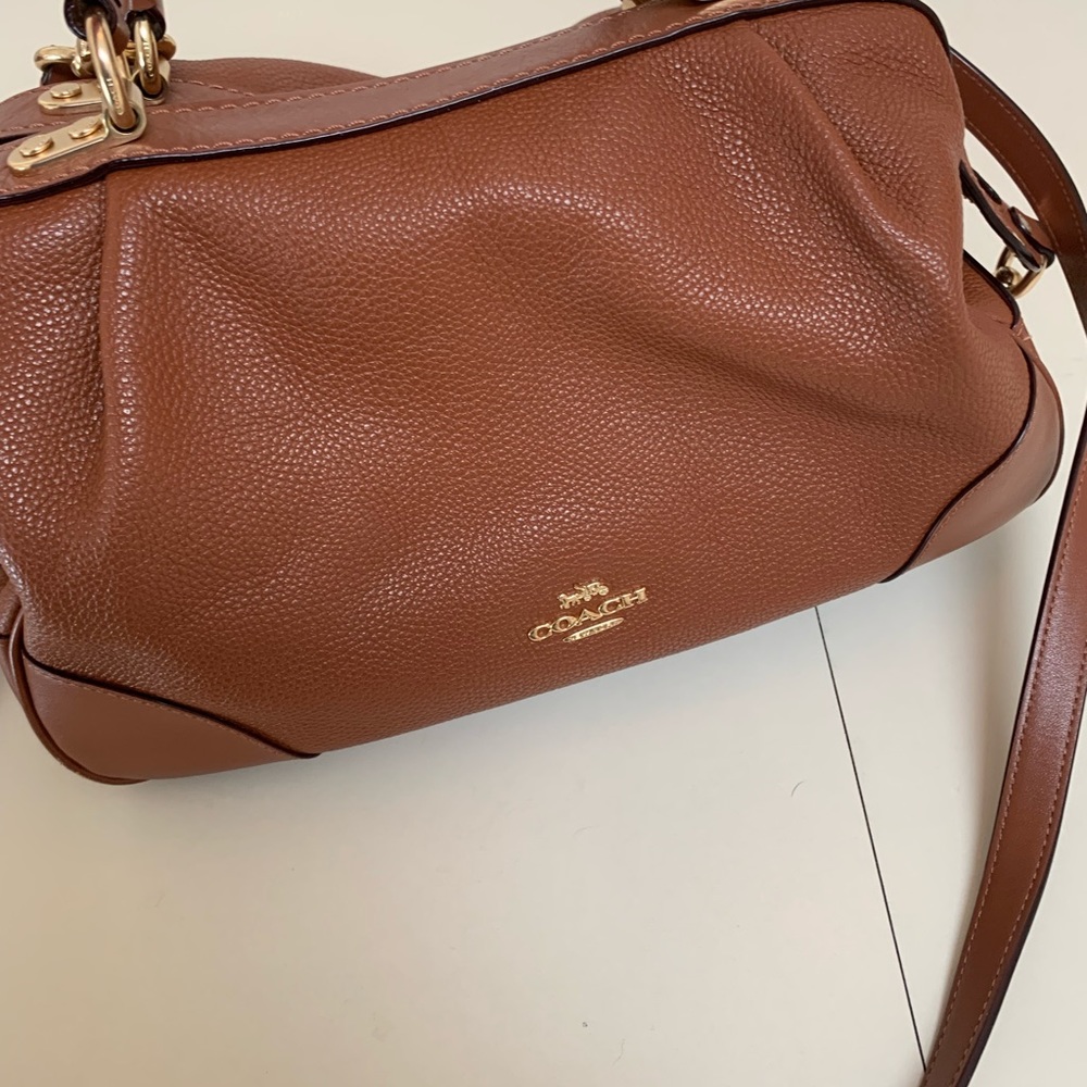 Coach Satchel/Doctor’s Bag; Pebble Leather